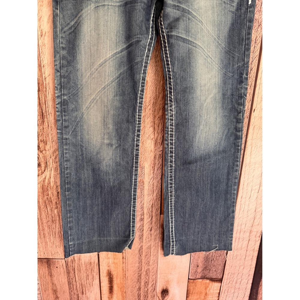 True Religion Bobby Big T Vintage Y2K Distressed Deni… - Gem